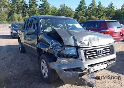 2007 Honda Ridgeline Rt из США, поврежденный, VIN 2HJYK16247H538343